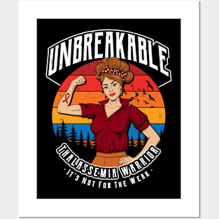 Unbreakable Thalassemia Warrior Posters and Art